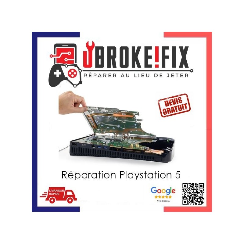 Forfait diagnostic & réparation toutes pannes Sony PlayStation 5 - ubr Forfait diagnostic & réparation toutes pannes Sony PlayStation 5 - ubr